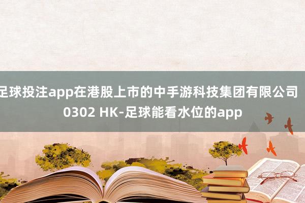 足球投注app在港股上市的中手游科技集团有限公司（0302 HK-足球能看水位的app